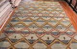 10x14 Hand Knotted Gabbeh Area Rug