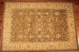 6x9 Hand Knotted Peshawar Area Rug