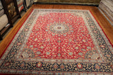 10x13 Hand Knotted Mashad Area Rug