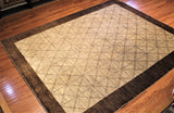 8x10 Hand Knotted Modern Peshawar Area Rug