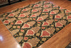 8x10 Hand Knotted Transitional Area Rug