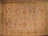 10x14 Hand Knotted Oushak Area Rug