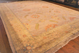 10x14 Hand Knotted Oushak Area Rug