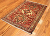 2x3 Hand Knotted Heriz Area Rug