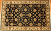 5x8 Hand Knotted Fine Tabriz Area Rug