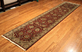 2'6x11 Hand Knotted Fine Tabriz Runner