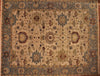 9x12 Hand Knotted Oushak Area Rug