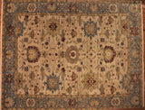 9x12 Hand Knotted Oushak Area Rug