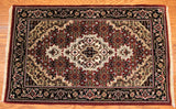 2x3 Hand Knotted Mahi Area Rug