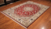 6x8 Hand Knotted Nain Area Rug