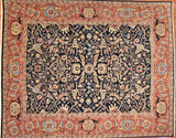 8x10 Hand Knotted Oushak Area Rug