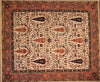 8x10 Hand Knotted Oushak Area Rug