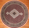 6' Round Hand Knotted Mahi Area Rug