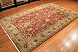 6x9 Hand Knotted Fine Tabriz Area Rug