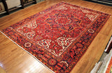 8x11 Hand Knotted Persian Tabriz Area Rug