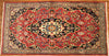 4x7 Hand Knotted Mashad Area Rug