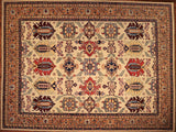 9x12 Hand Knotted Kazak Area Rug