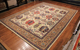 9x12 Hand Knotted Kazak Area Rug