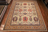 9x12 Hand Knotted Kazak Area Rug