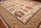 9x12 Hand Knotted Kazak Area Rug