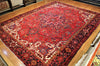 9x13 Hand Knotted Persian Heriz Area Rug