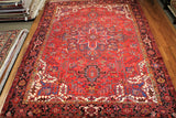 9x13 Hand Knotted Persian Heriz Area Rug