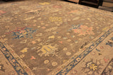 12x15 Hand Knotted Oushak Area Rug