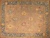 9x12 Hand Knotted Oushak Area Rug