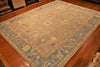 9x12 Hand Knotted Oushak Area Rug