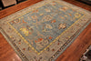 9x11 Hand Knotted Oushak Are Rug