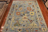 9x12 Hand Knotted Oushak Area Rug