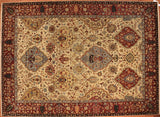 9x12 Hand Knotted Fine Tabriz Area Rug