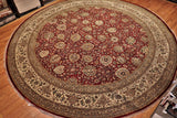 12' Hand Knotted Fine Tabriz Area Rug