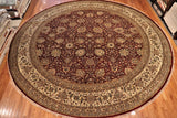 12' Hand Knotted Fine Tabriz Area Rug