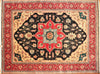 9x11 Hand Knotted Persian Tabriz Area Rug