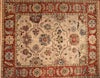 8x10 Hand Knotted Oushak Area Rug