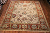 8x10 Hand Knotted Oushak Area Rug