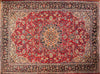 10x13 Hand Knotted Mashad Area Rug