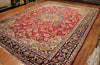 10x13 Hand Knotted Mashad Area Rug