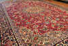 10x13 Hand Knotted Mashad Area Rug