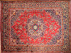 10x13 Hand Knotted Mashad Area Rug