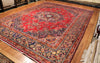 10x13 Hand Knotted Mashad Area Rug