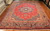 10x13 Hand Knotted Mashad Area Rug