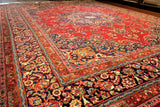 10x13 Hand Knotted Mashad Area Rug