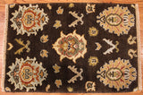 2x3 Hand Knotted Southwest Pattern Area Rug