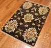 2x3 Hand Knotted Southwest Pattern Area Rug