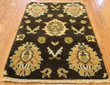 2x3 Hand Knotted Southwest Pattern Area Rug