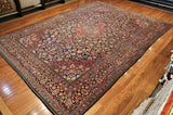 9x12 Hand Knotted Kashan Area Rug