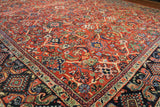 10x12 Hand Knotted Sarouk Area Rug