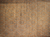 10x14 Hand Knotted Transitional Area Rug